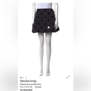 Shushu/Tong black skirt